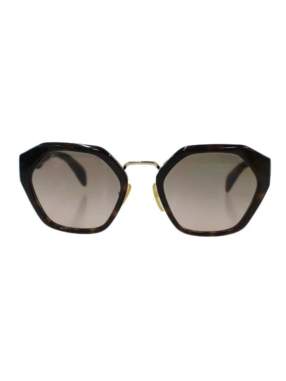 Prada Tortoiseshell Frame Sunglasses Brown 55 Eyewear